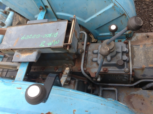 รถไถนานั่งขับหรือรถพรวนดินนั่งขับ Mitsubishi D1300 1เพลา 14แรง