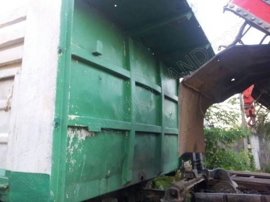 รถบรรทุกดั๊ม 10 ล้อ 2 เพลายี่ห้อ MITSUBISHI รุ่น FM527M รถบรรทุกดั๊ม 10 ล้อ 2 เพลายี่ห้อ MITSUBISHI รุ่น FM527M