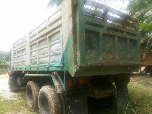 รถบรรทุกดั๊ม 10 ล้อ 2 เพลายี่ห้อ MITSUBISHI รุ่น FM527M รถบรรทุกดั๊ม 10 ล้อ 2 เพลายี่ห้อ MITSUBISHI รุ่น FM527M