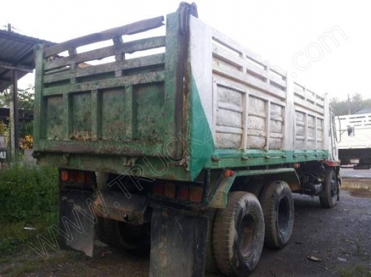 รถบรรทุกดั๊ม 10 ล้อ 2 เพลายี่ห้อ MITSUBISHI รุ่น FM527M รถบรรทุกดั๊ม 10 ล้อ 2 เพลายี่ห้อ MITSUBISHI รุ่น FM527M