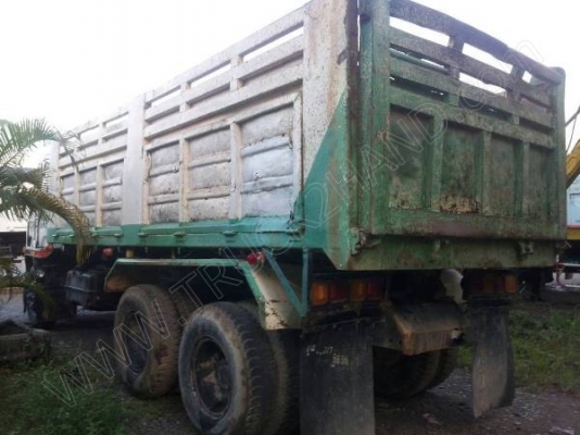 รถบรรทุกดั๊ม 10 ล้อ 2 เพลายี่ห้อ MITSUBISHI รุ่น FM527M รถบรรทุกดั๊ม 10 ล้อ 2 เพลายี่ห้อ MITSUBISHI รุ่น FM527M