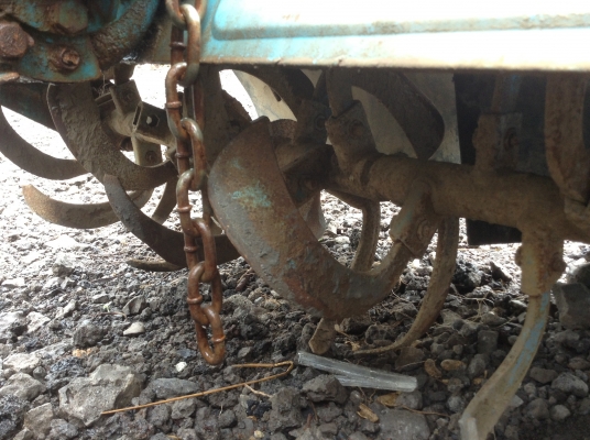 รถไถนานั่งขับหรือรถพรวนดินนั่งขับ Mitsubishi D1500VFD 2เพลา 4WD