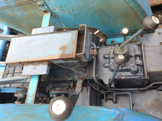 รถไถนานั่งขับหรือรถพรวนดินนั่งขับ Mitsubishi D1500VFD 2เพลา 4WD