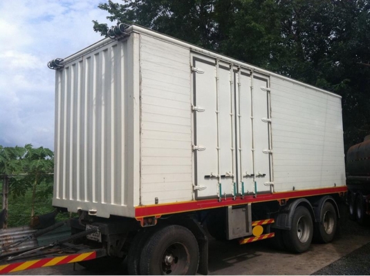 รถพ่วง HINO MEGA 320 แรง ตู้บรรทุกแม่ลูก