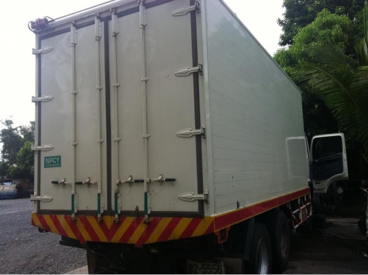 รถพ่วง HINO MEGA 320 แรง ตู้บรรทุกแม่ลูก