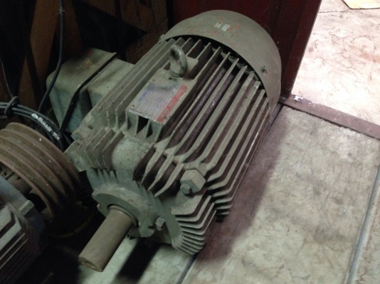 ขายมอเตอร์ Tatung 25 HP. 950 RPM. 380 V สภาพสวย วิ่งนิ่ม พร้อมใช้งาน