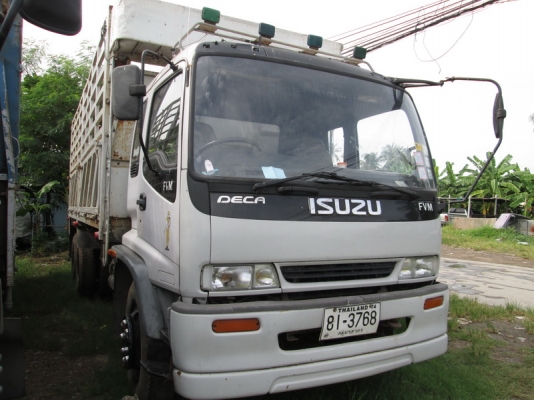 ขาย Isuzu 10ล้อ เดคก้า เพลาเดียวดั้ม 195แรงม้า ปี2003.
