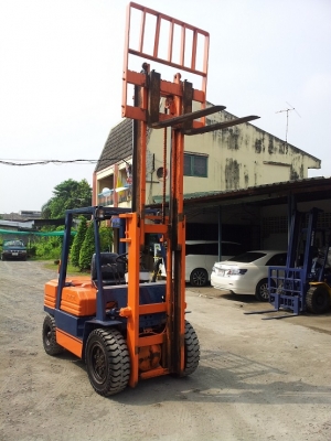 FORKLIFT TOYOTA  5FD30  3 ตัน ดีเซล เกียร์อัตโนมัติ ยกสูง 3.0 mm. งาสไลดฺ