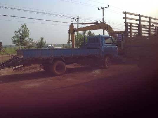 ISUZU 100 แรงฝาดำ พร้อมหางขึ้นรถเกี่วข้าว ภาษีเต็ม