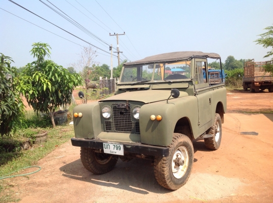 LAND ROVER ปี2510 เครื่องอีซูซุึ 74 ลงเล่ม เกียร์โฟใช้ได้ครับ ภาษีเต็ม