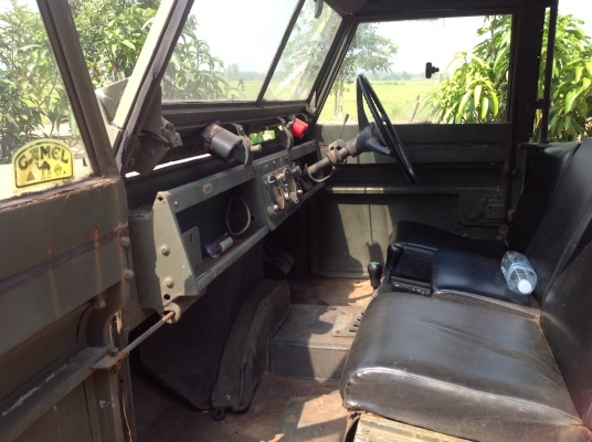 LAND ROVER ปี2510 เครื่องอีซูซุึ 74 ลงเล่ม เกียร์โฟใช้ได้ครับ ภาษีเต็ม LAND ROVER ปี2510 เครื่องอีซูซุึ 74 ลงเล่ม เกียร์โฟใช้ได้ครับ ภาษีเต็ม