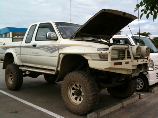 ขาย Toyota คานแข็ง LN106 เครื่อง1KZ 4x4WD ลุยป่าตัวจริงไม่ใช่แค่ติดหล่มครับ