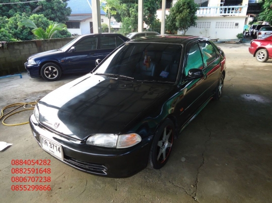 ขาย Honda civic ปี 2538 สีดำสวย ราคา 95,000 บาท +++++++++ ขาย Honda civic ปี 2538 สีดำสวย ราคา 95,000 บาท +++++++++