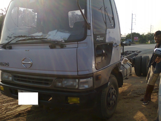 HINO FC4J  JO5C 140 แรง รถห้าง ปี43 เบรคทิพฟี่ รถเดิมๆ หัวคัสซี่