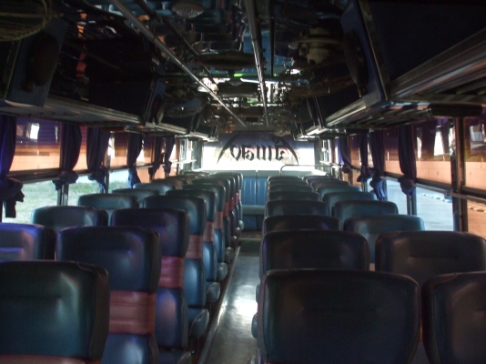 รถบัสพัดลม 12 เมตร Benz สีขาว