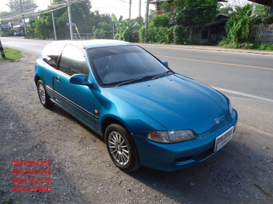 ขาย Honda civic 3d สีเขียวสวย ปี 2538 ราคา 95,000 บาท +++++++++