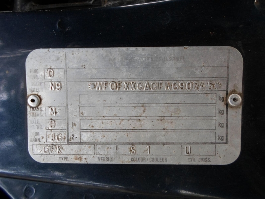 ขายทะเบียนฟอร์ด น้ำหนัก 1350 ก.ก. ขายทะเบียนฟอร์ด น้ำหนัก 1350 ก.ก.