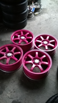 ขายล้อขอบ15 4รู100 ชุดละ3200