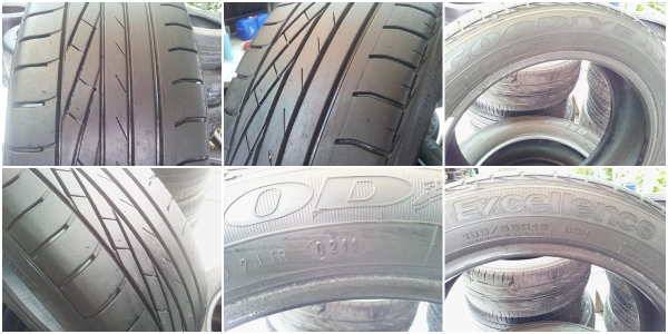 ขายยาง185/55/16 ยาง GOOD YEAR  Excellence   ปี 11 ( 1ชุด )