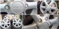 ขายล้อแม็ก ISUZU  ขอบ 16 ( 6 ก้าน )  4 ล้อ  สภาพสวย