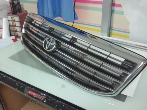 ขายกระจังโครเมี่ยม หัวจรวดตาเพชร