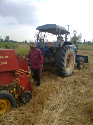 ขายด่วน เครื่องอัดฟาง นิวฮอลแลนด์ 274 ราคาต่อรองได้