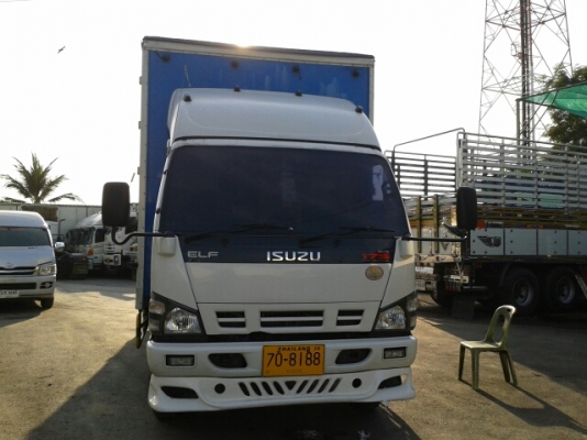 6ล้อตู้บรรทุกNQR175HPยาว5.50ม.10ประตู