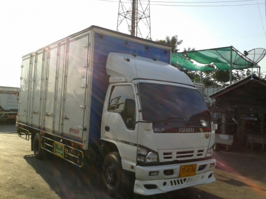 6ล้อตู้บรรทุกNQR175HPยาว5.50ม.10ประตู