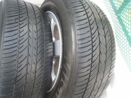 ขายล้อแม็กเดิม mitsubishi pajero 16"x7" 6/139 et38+ยางปี 10(081-3747940)