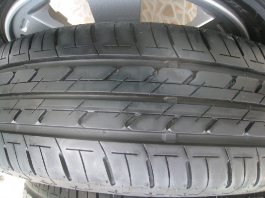 ขายล้อแม็กเดิม MITSUBISHI MIRAGE 14" 4/100+ ยางปี 12 (081-3747940)