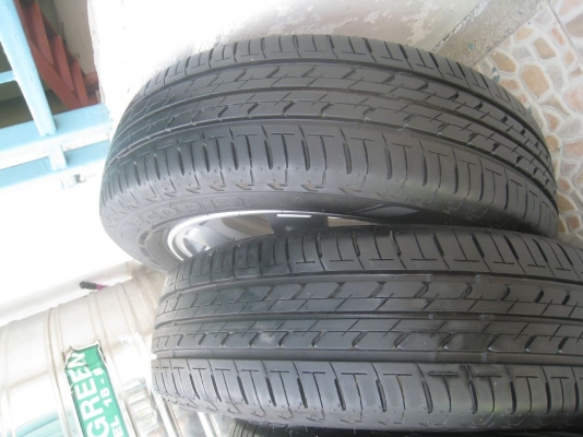 ขายล้อแม็กเดิม MITSUBISHI MIRAGE 14" 4/100+ ยางปี 12 (081-3747940)