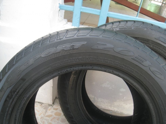 ขายยาง dunlop sp sport2030 185/60r15 ปี 09,10 (1คู่)(081-3747940)