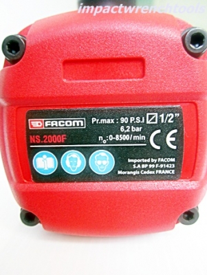 ---ขายบล็อกลมคุณภาพดีระดับ Professional ยี่ห้อ Facom รุ่น NS.2000F ขนาด 1/2 นิ้ว