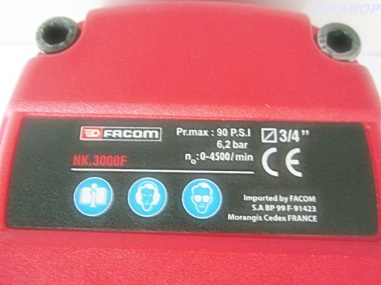 ---ขายบล็อกลมคุณภาพดีระดับ Professional ยี่ห้อ Facom รุ่น NK.3000F ขนาด 3/4 นิ้ว