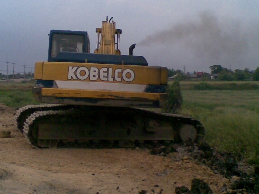 แบคโฮ Kobelco SK220 Mark III ไฟฟ้าครบ เอวแน่น โซ่หนา แบคโฮ Kobelco SK220 Mark III ไฟฟ้าครบ เอวแน่น โซ่หนา