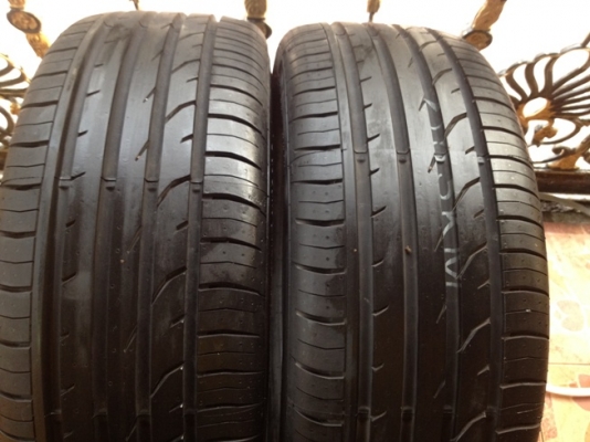 ขายยางป้ายแดง ปี 12 Continental 205-55-16 2 เส้น ราคา 4400 บาท ราคาถูก