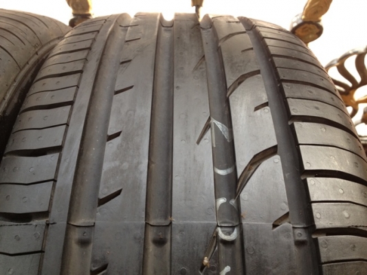 ขายยางป้ายแดง ปี 12 Continental 205-55-16 2 เส้น ราคา 4400 บาท ราคาถูก