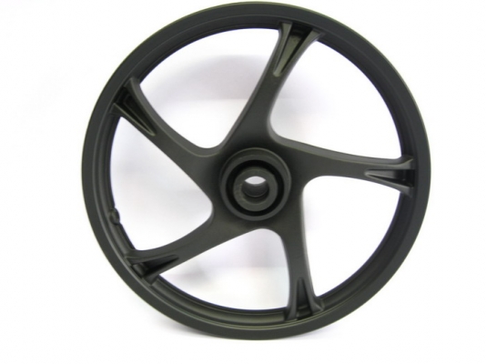 ขายแม็ก Mio/Fino ของใหม่สีดำ 5 ก้านลายแท้เดิมงานนอกอย่างดี ใหม่100\%