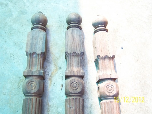 หัวเสาไม้สวยๆ