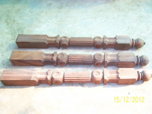 หัวเสาไม้สวยๆ