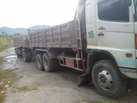 รถฮีโน่ 10 ล้อดั๊ม 320 แรงม้า ( ขาย 5 พ่วง ) รถฮีโน่ 10 ล้อดั๊ม 320 แรงม้า ( ขาย 5 พ่วง )