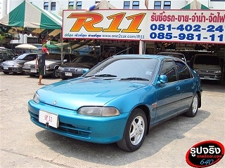 ขาย รถยนต์มือสอง HONDA CIVIC 4Dr สภาพสวย ติดแก็ส LPG ออกรถง่ายดาวน์เพียง 8000.-