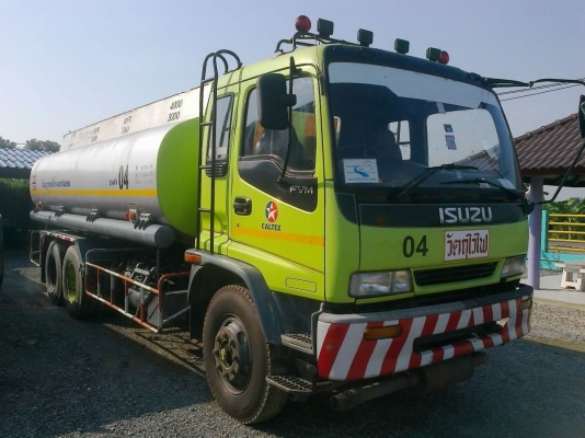 ขายรถน้ำมัน ISUZU DECA URO-1 เครื่อง 195 1 เพลา โหลดล่างทะเบียนพร้อมโอน