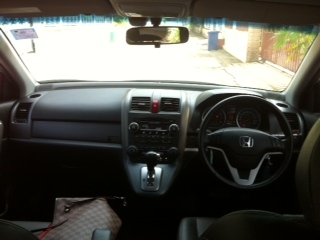 Honda CRV 2.4 ปี 2007 สีเงิน