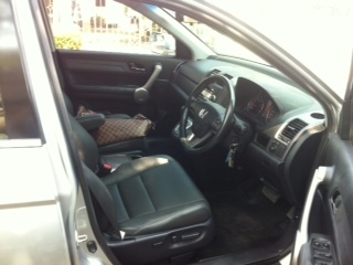 Honda CRV 2.4 ปี 2007 สีเงิน