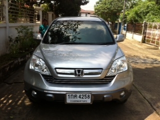 Honda CRV 2.4 ปี 2007 สีเงิน
