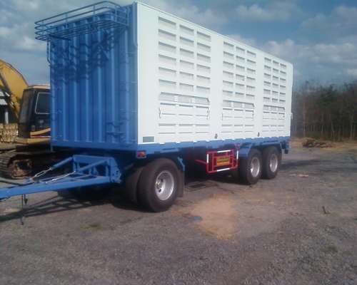 ขายรถพ่วง hino 700ไม่ดั้มลูก3เพลา