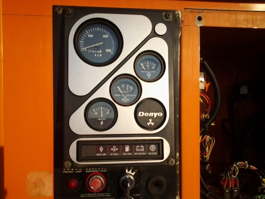 ขายเครื่องปั่นไฟ Denyo Dca 150 Spm-E1  สภาพนำเข้าจากญี่ปุ่น