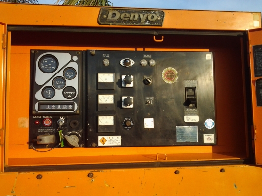 ขายเครื่องปั่นไฟ Denyo Dca 150 Spm-E1  สภาพนำเข้าจากญี่ปุ่น