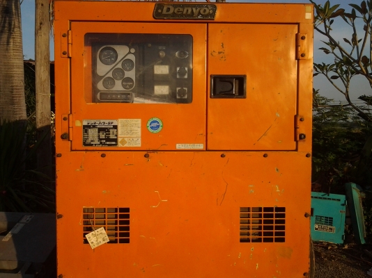 ขายเครื่องปั่นไฟ Denyo Dca 150 Spm-E1  สภาพนำเข้าจากญี่ปุ่น